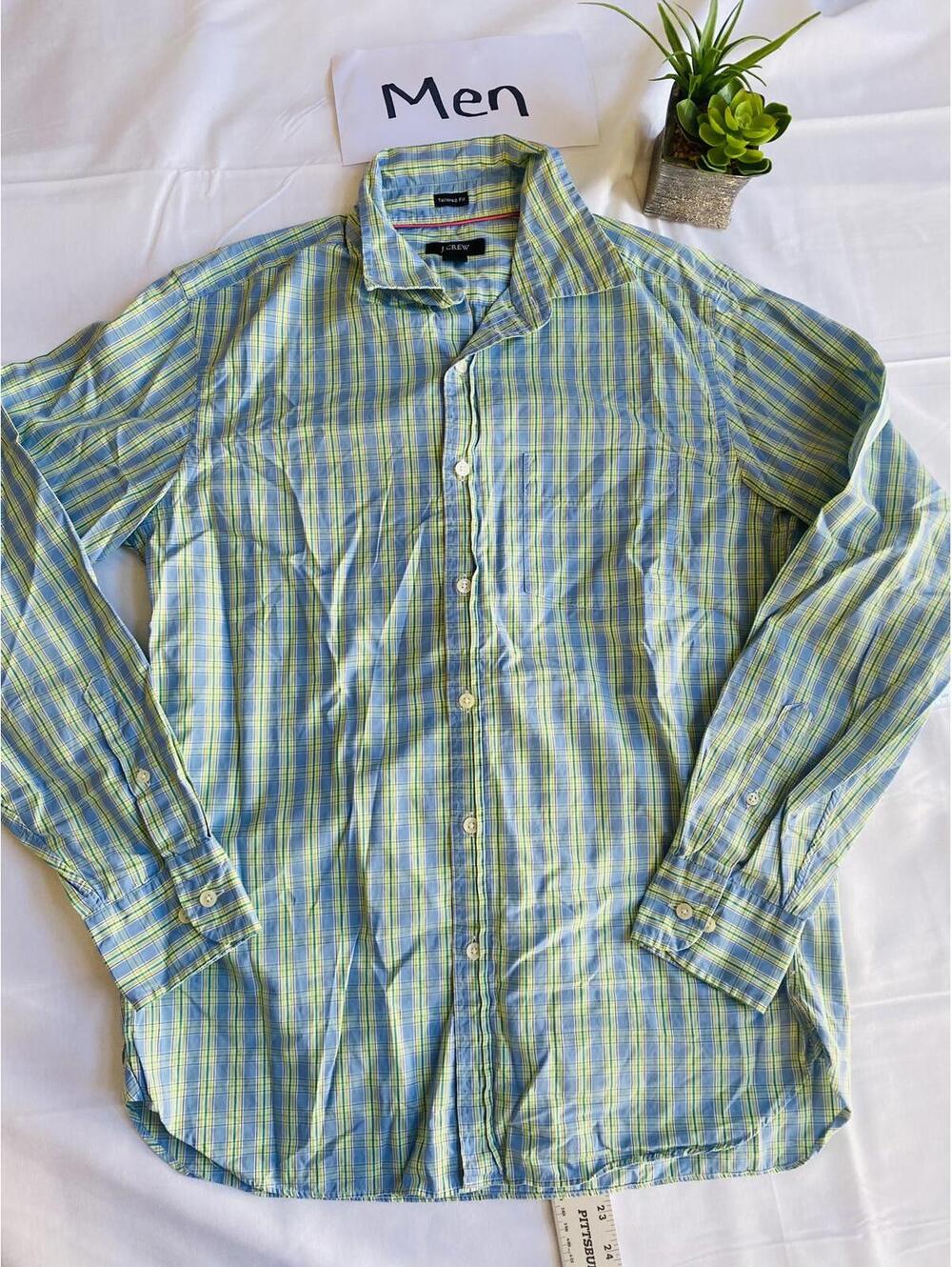 J.Crew Medium Plaid Long Sleeve Button-Up Shirt